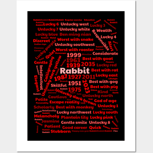 Year of the rabbit 2023 Posters and Art